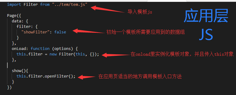 应用层调用